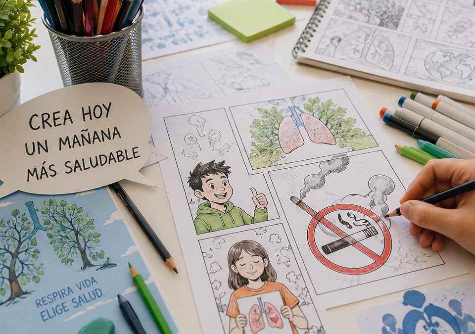 Concursos de cómic para concienciar sobre el tabaco y el vapeo